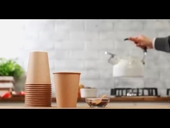ورق الكرافت كأس ورق حائط واحد